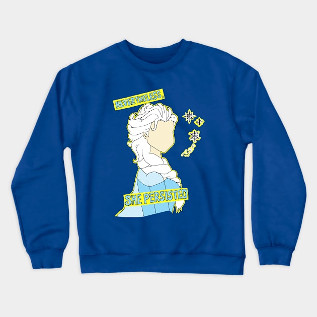 Uplifting Women Crewneck Sweatshirt by Lady Viking Designs